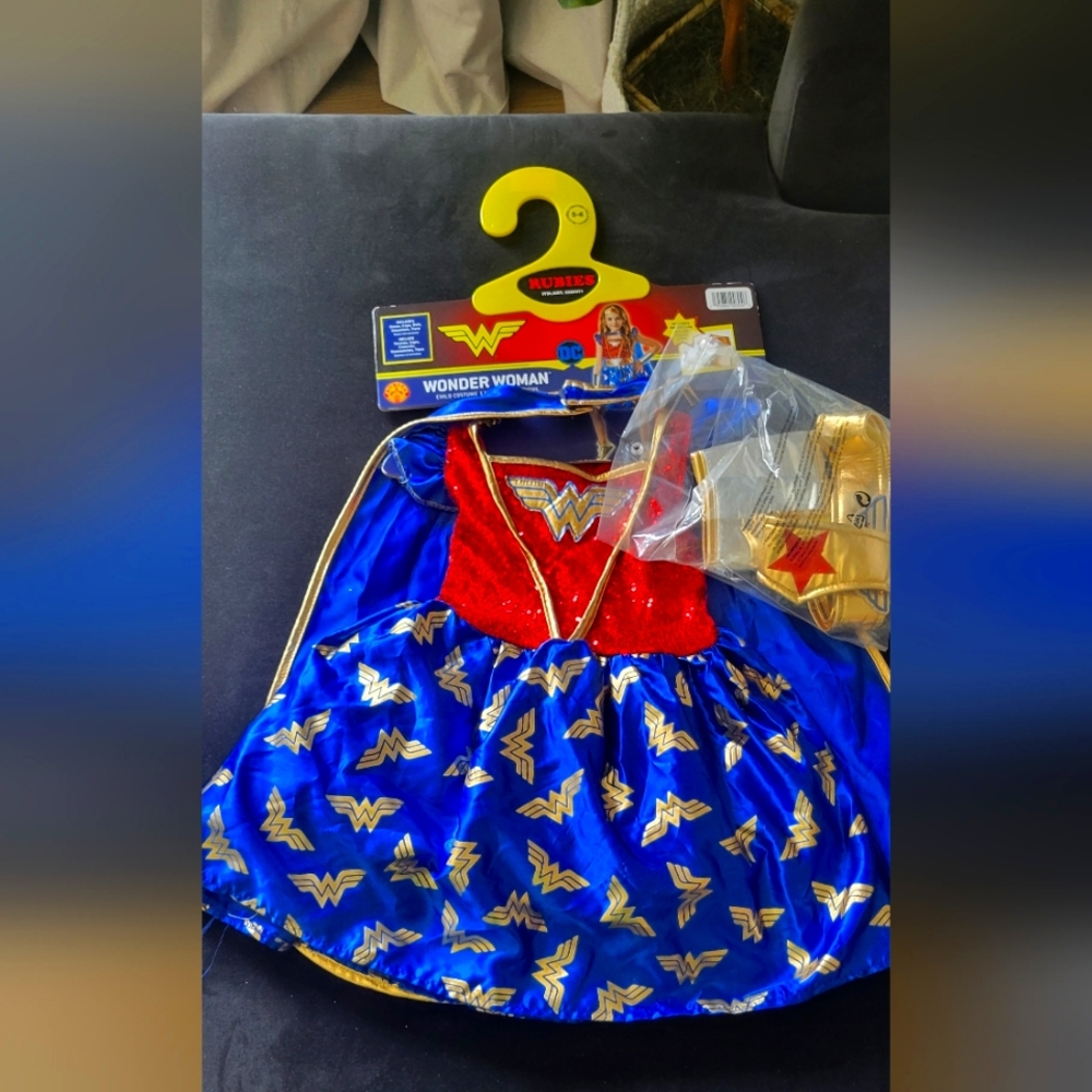 Rubies Girls Wonder Woman Costume Sz 5-6